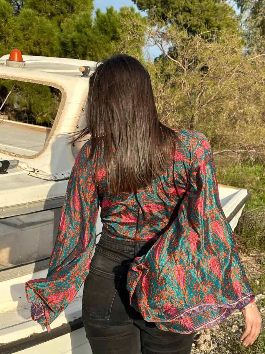 Μεταξωτή Πουκάμισα