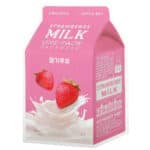 APIEU Strawberry Milk Sheet Mask 1pc - Image 2