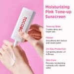 TOCOBO - Vita Tone Up Sun Cream SPF50+ PA++++ - Toning Cream with Filter 50ml - Image 5