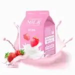 APIEU Strawberry Milk Sheet Mask 1pc