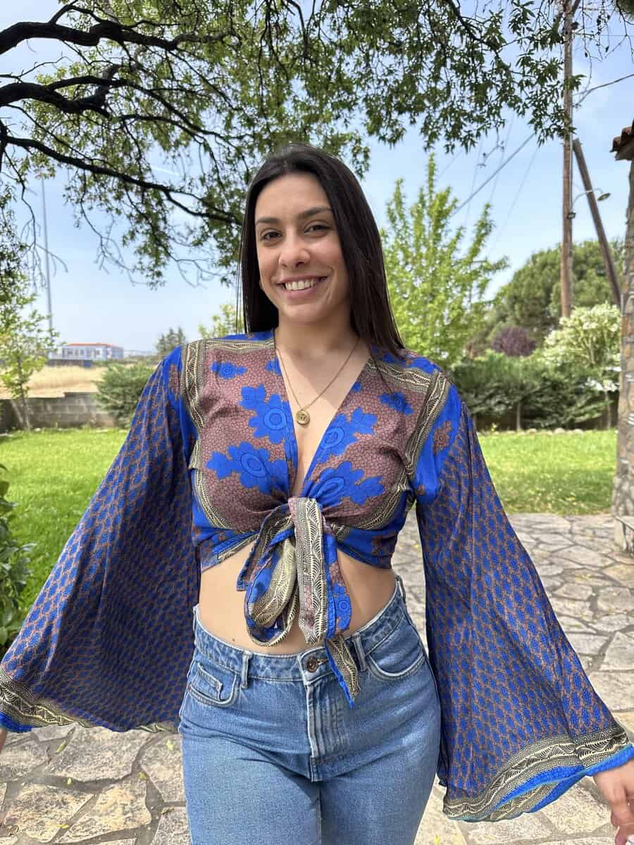 Μεταξωτή Πουκάμισα