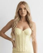 Noir Blossom Corset