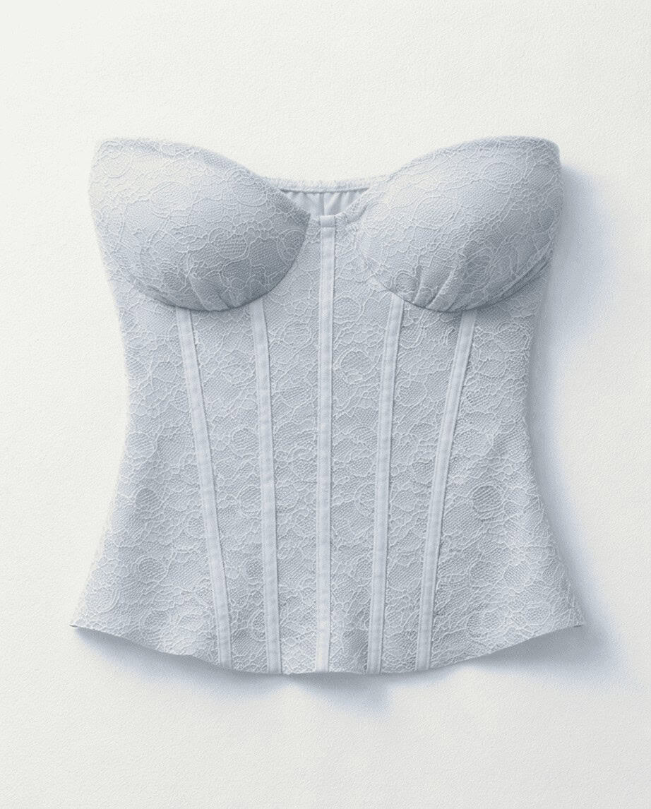 Noir Blossom Corset