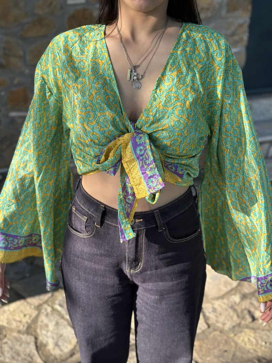 Μεταξωτή Πουκαμίσα