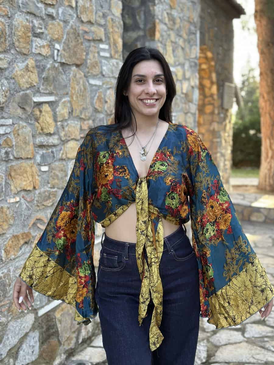 Μεταξωτή Πουκαμίσα