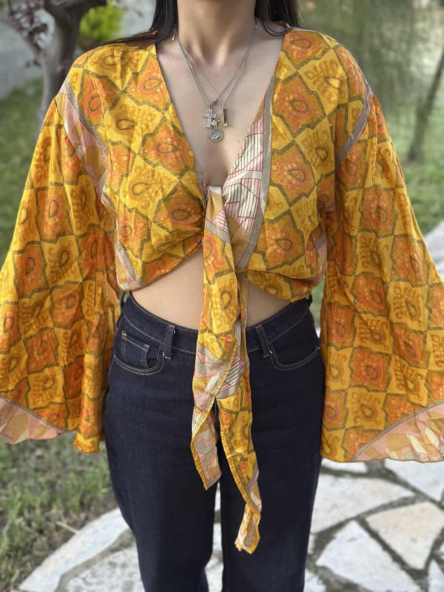 Μεταξωτή Πουκαμίσα