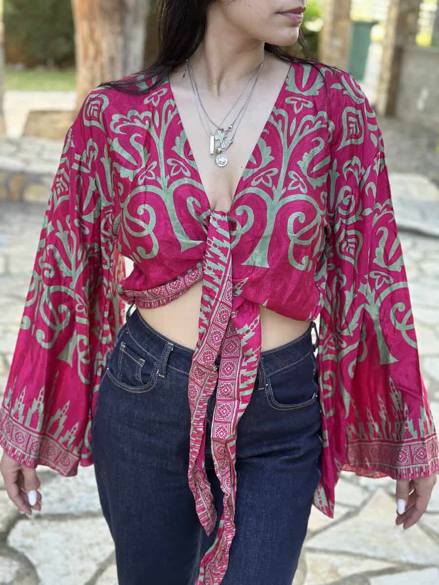 Μεταξωτή Πουκαμίσα