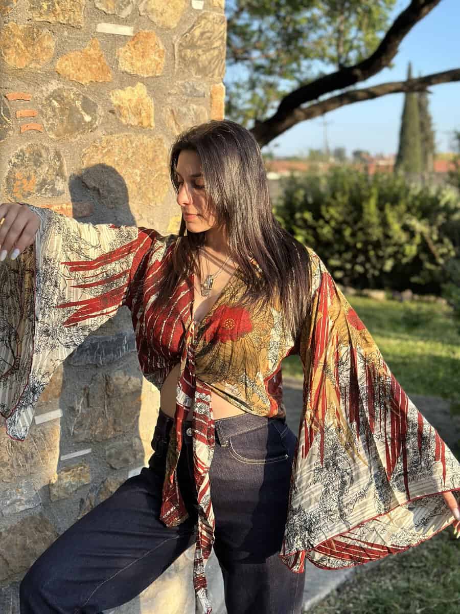 Μεταξωτή Πουκαμίσα