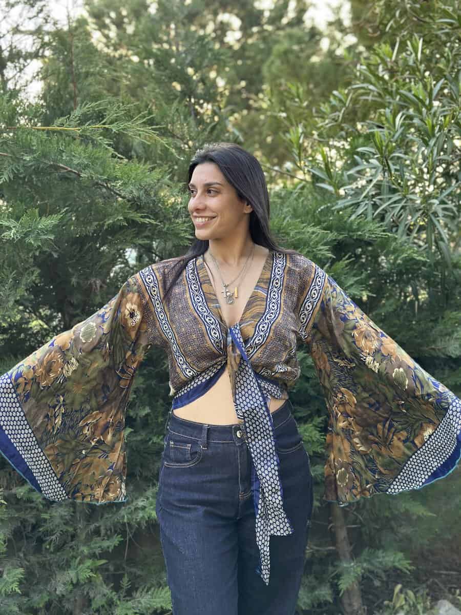 Μεταξωτή Πουκαμίσα