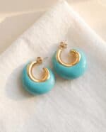 Ocean Glow Hoops