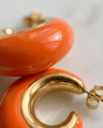 Sunset Glow Hoops - Image 2