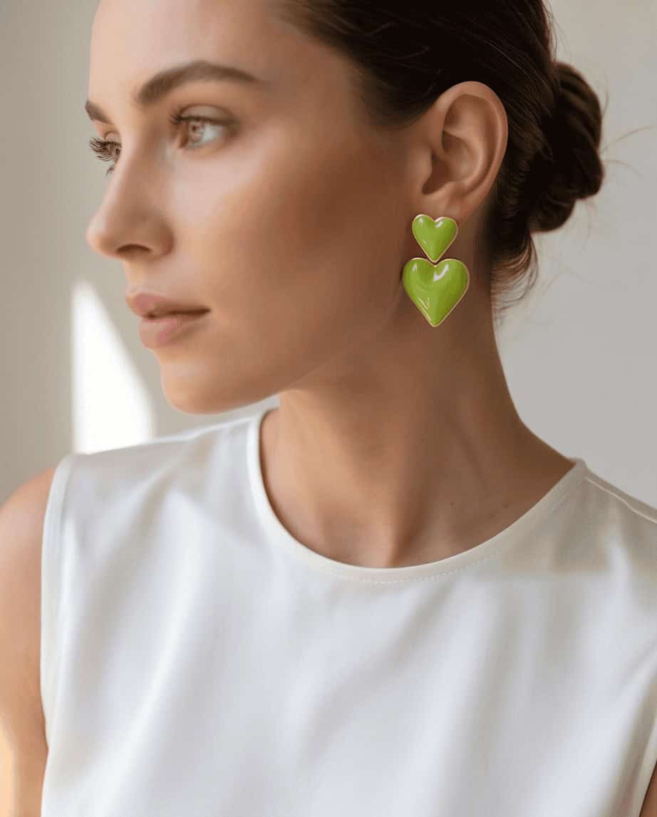 Lime Hearts