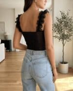 Noir Lace Corset Top - Image 4