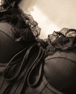Noir Lace Corset Top - Image 2