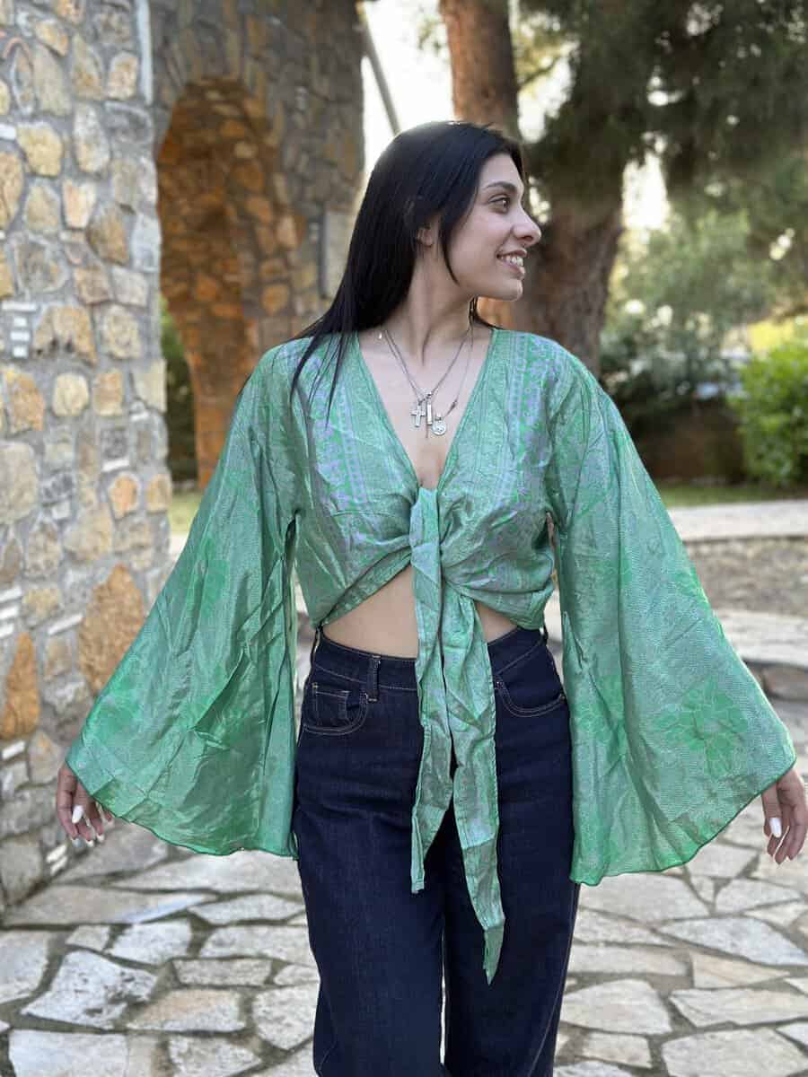 Μεταξωτή Πουκαμίσα