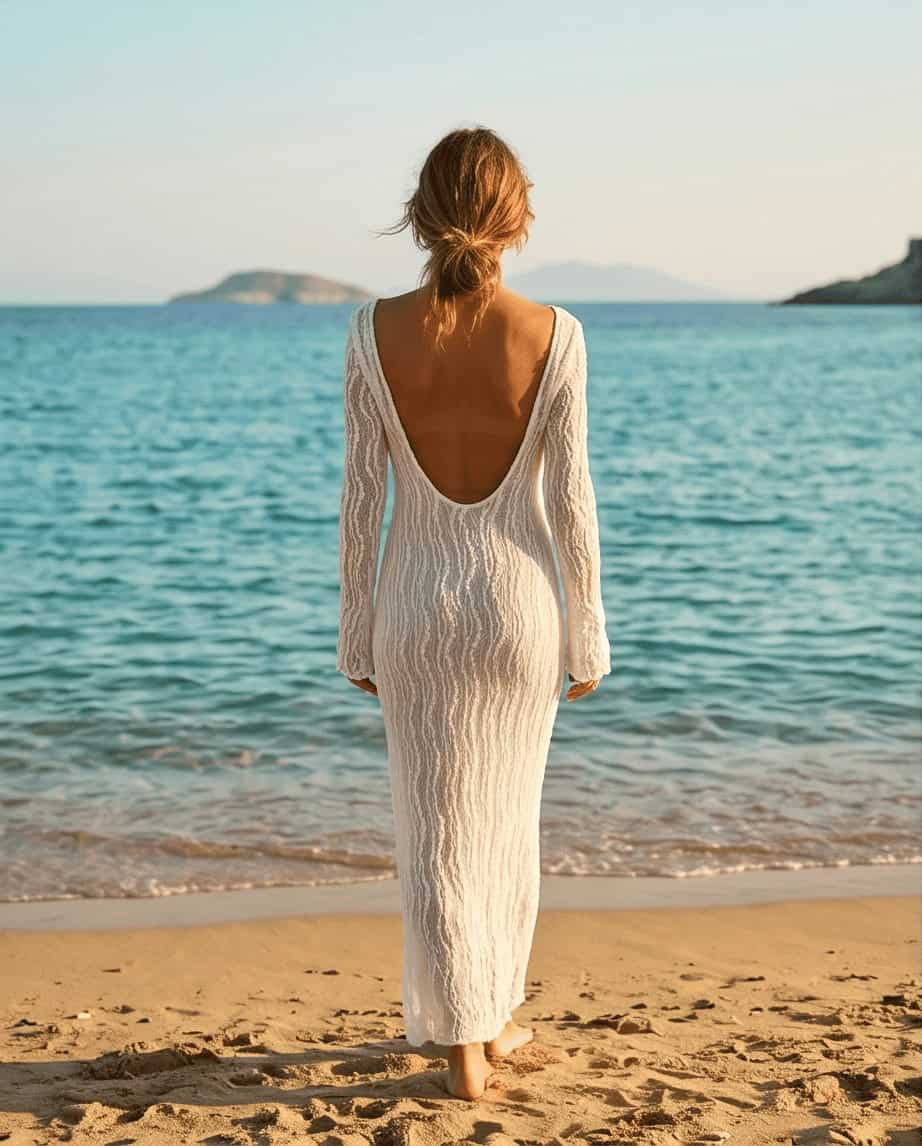 Siren Lace Beach Dress